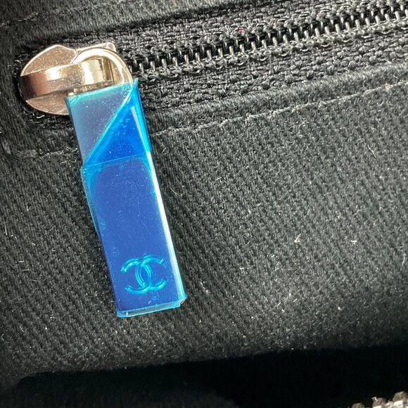 Chanel Black / White Multi 2015 Easy Fantasy Tweed Flap Shoulder Bag - Picture 16 of 16